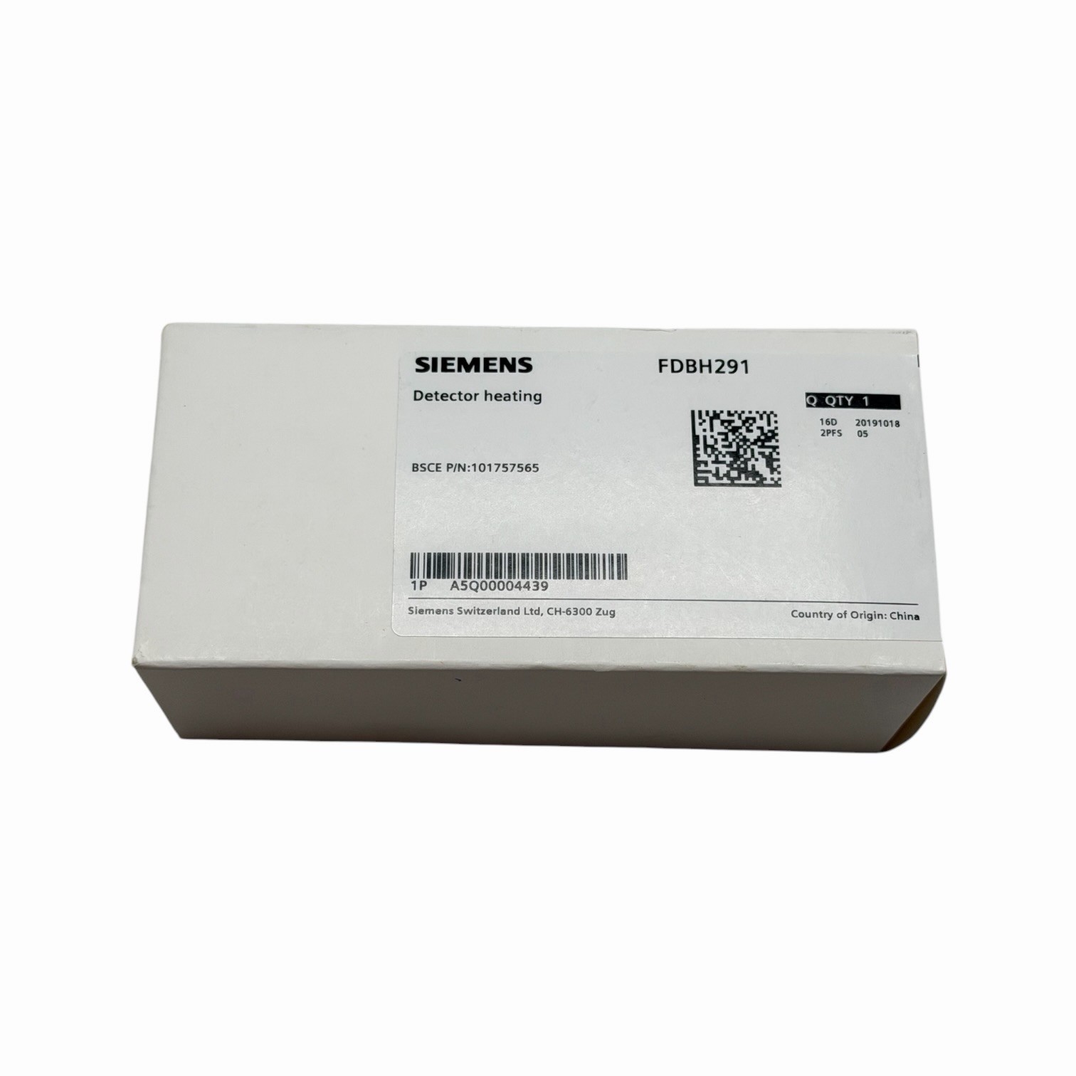 Siemens FDBH291 Detector Heating