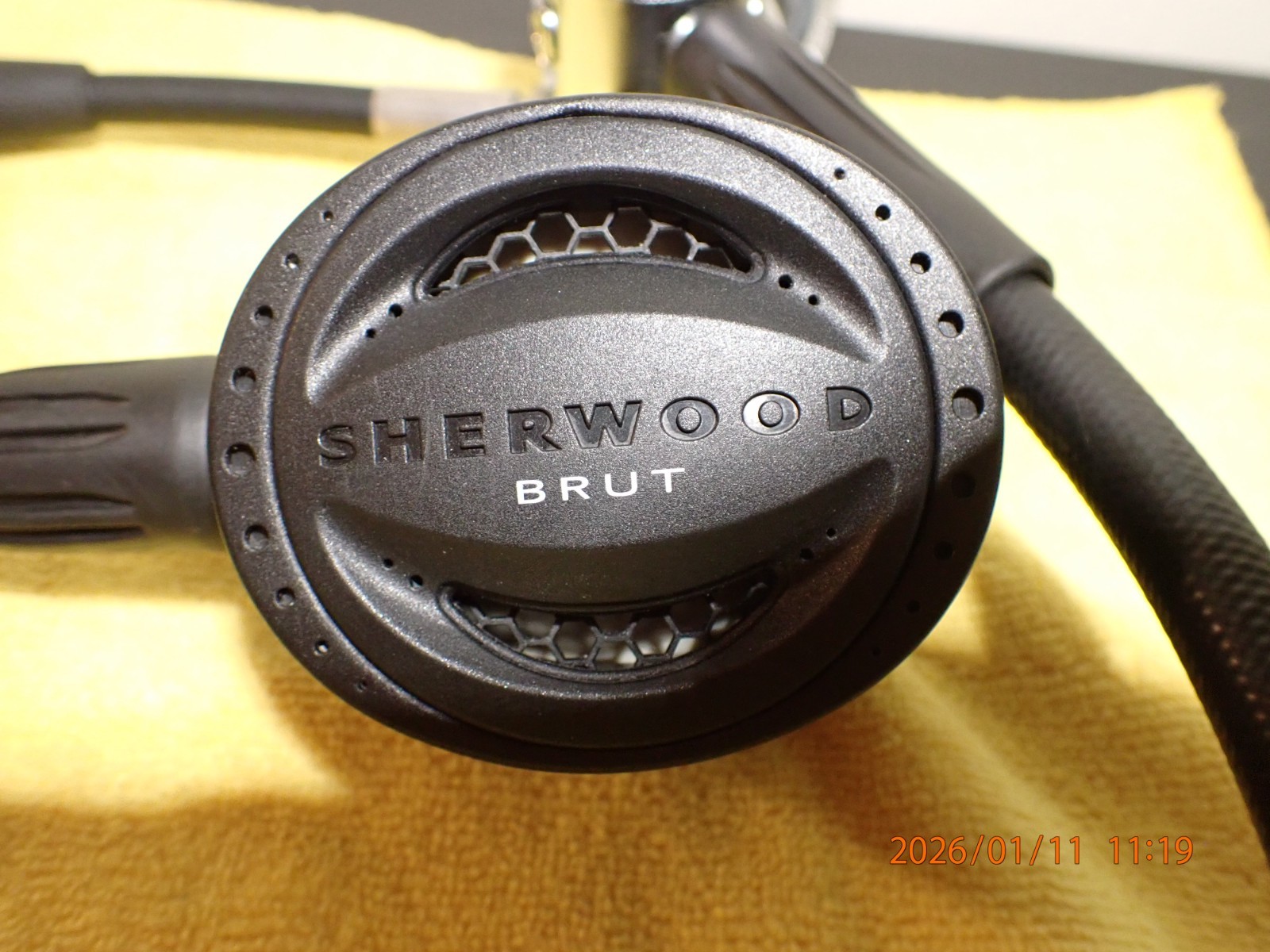 Sherwood Brut Pro Regulator Set 1st and 2nd Stage Black SRB9150