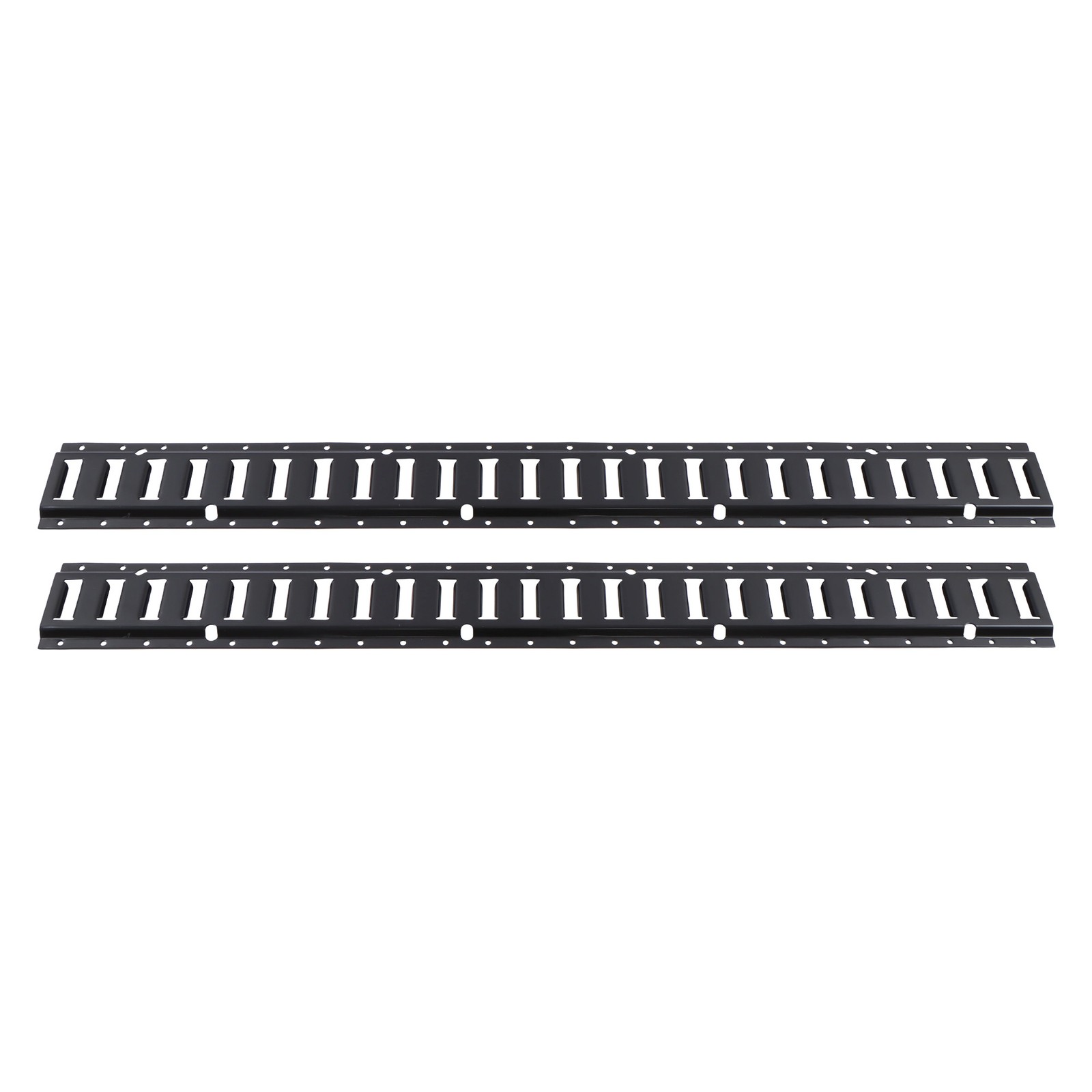 Labwork 2 Pack 4' E Tie Down Rail Kit For Cargo Trailers Power Coated E-Tracks