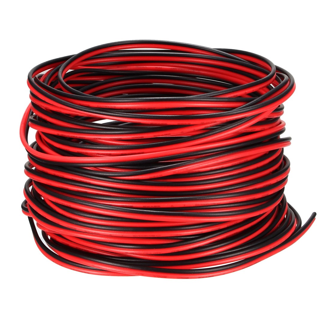 28AWG 15M Red Black Wire LED Strip Extension Cable Cord 2Pin