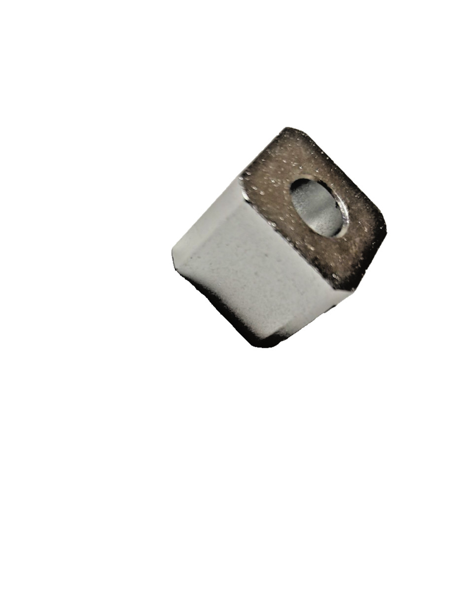 Cigarette Extinguisher Square | Silver