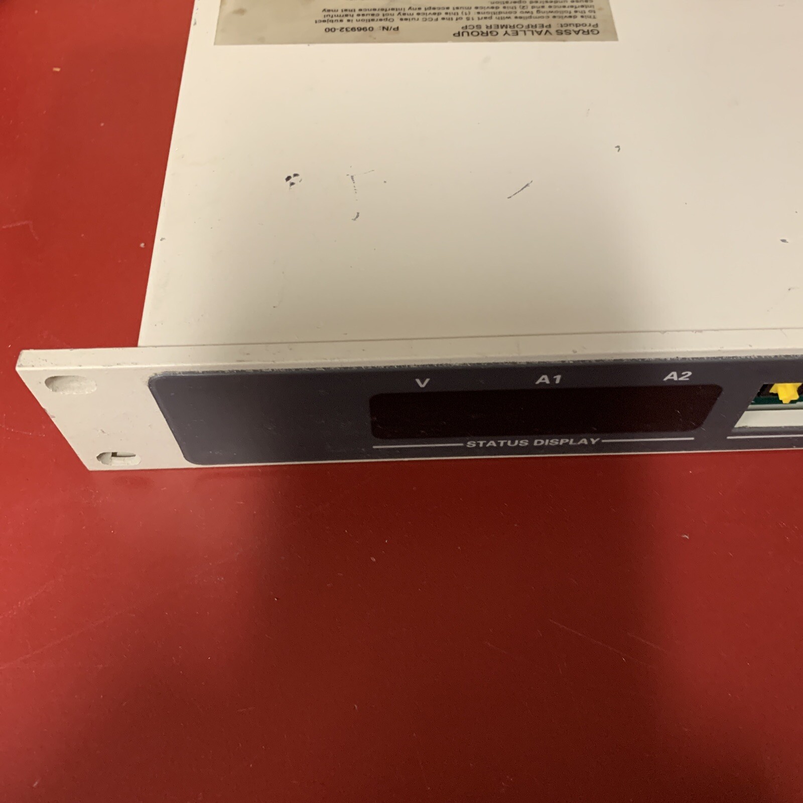 GVG Performer VAA PFR Matrix Video Switching Router Remote VA
