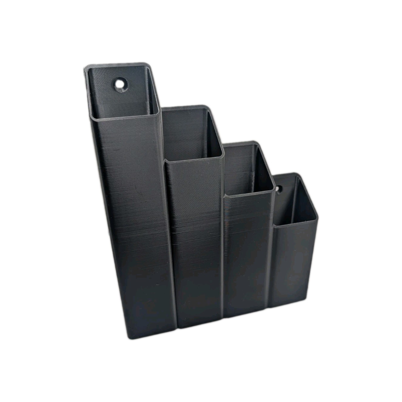 Cable Tie Holder 4 Slot Storage Wall Mounted Multiple Colours Non Magnetic