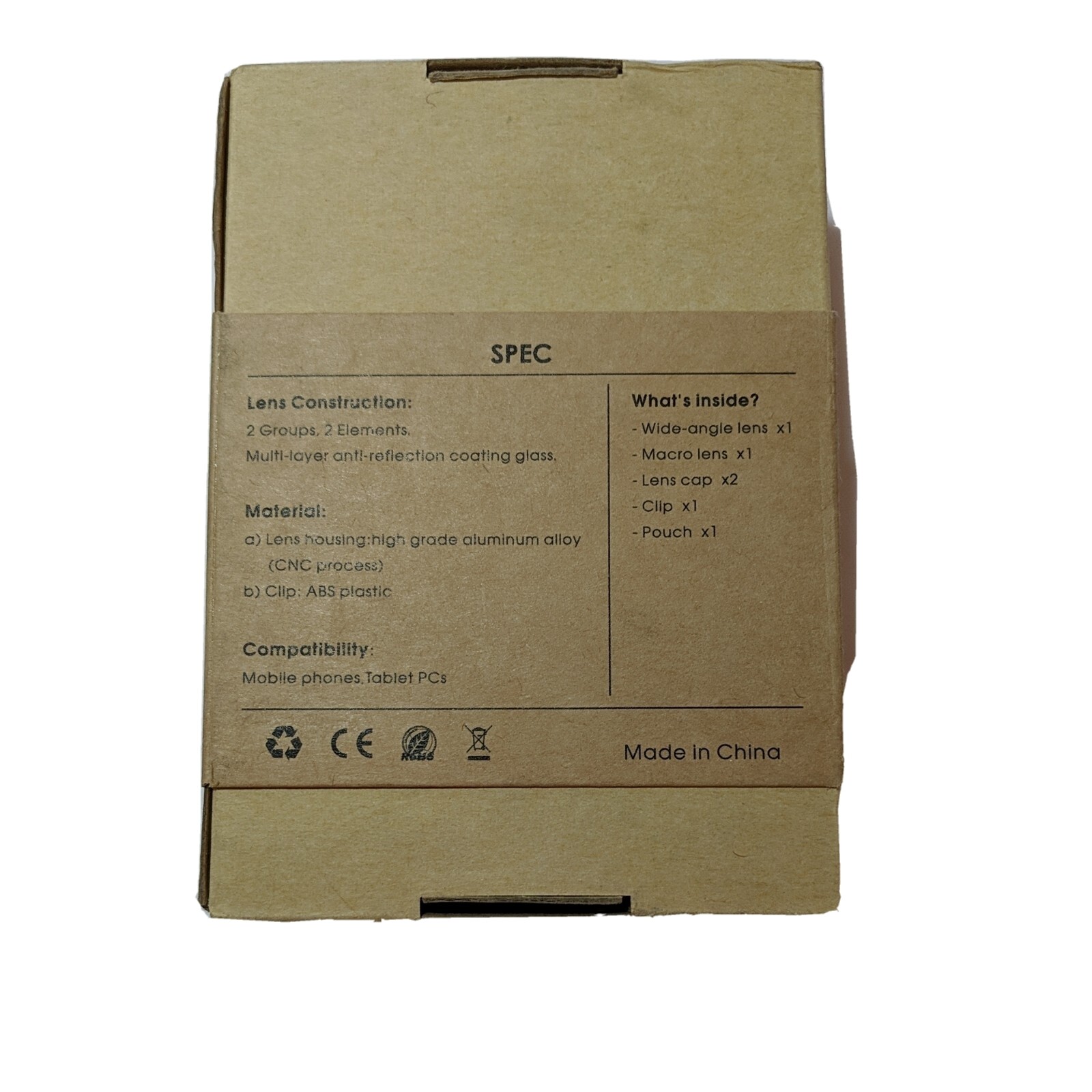 .45x Wide Angle Lens / Macro 2-in-1 Lens