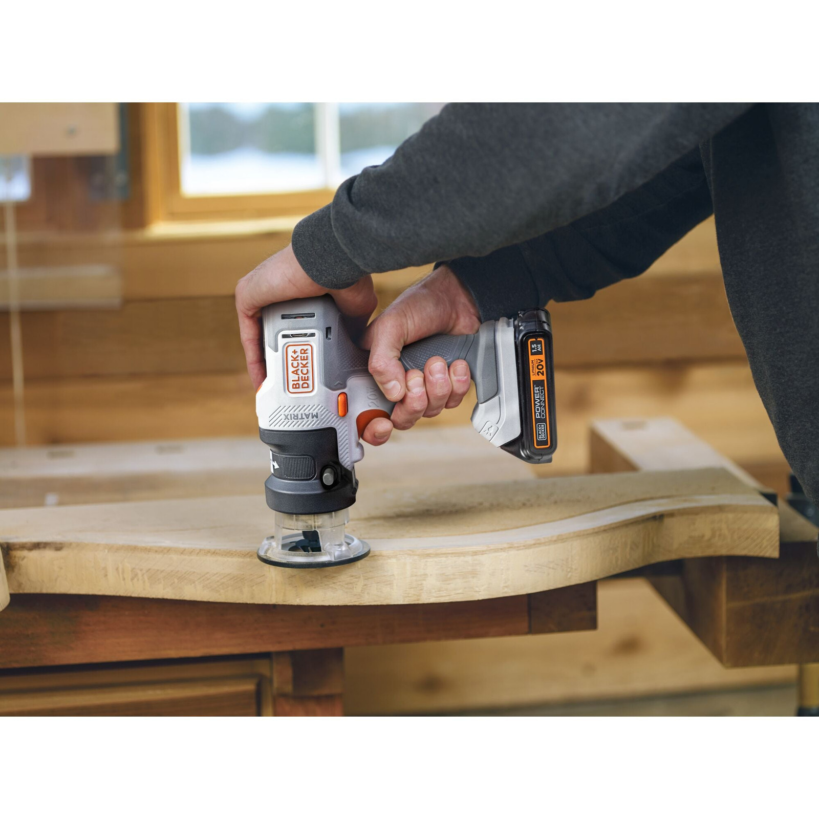 BLACK+DECKER 20V MAX MATRIX Cordless Combo Kit, 6-Tool, - BDCDMT1206KITWC