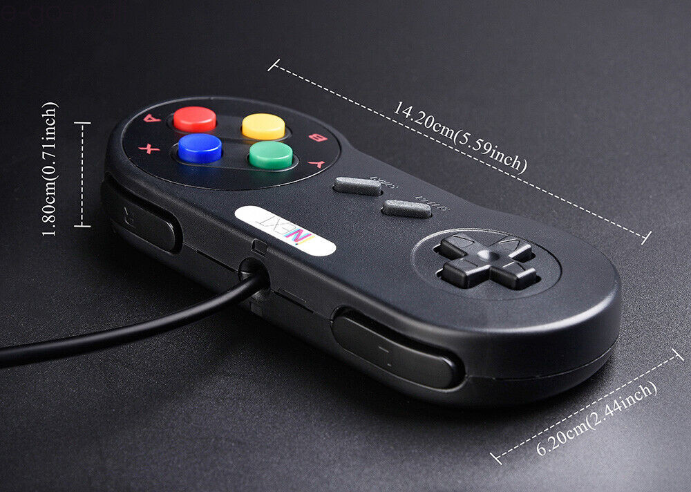 USB N64 & SNES Controller GamePad for Windows Raspberry Pi RetroPie MAC Emulator