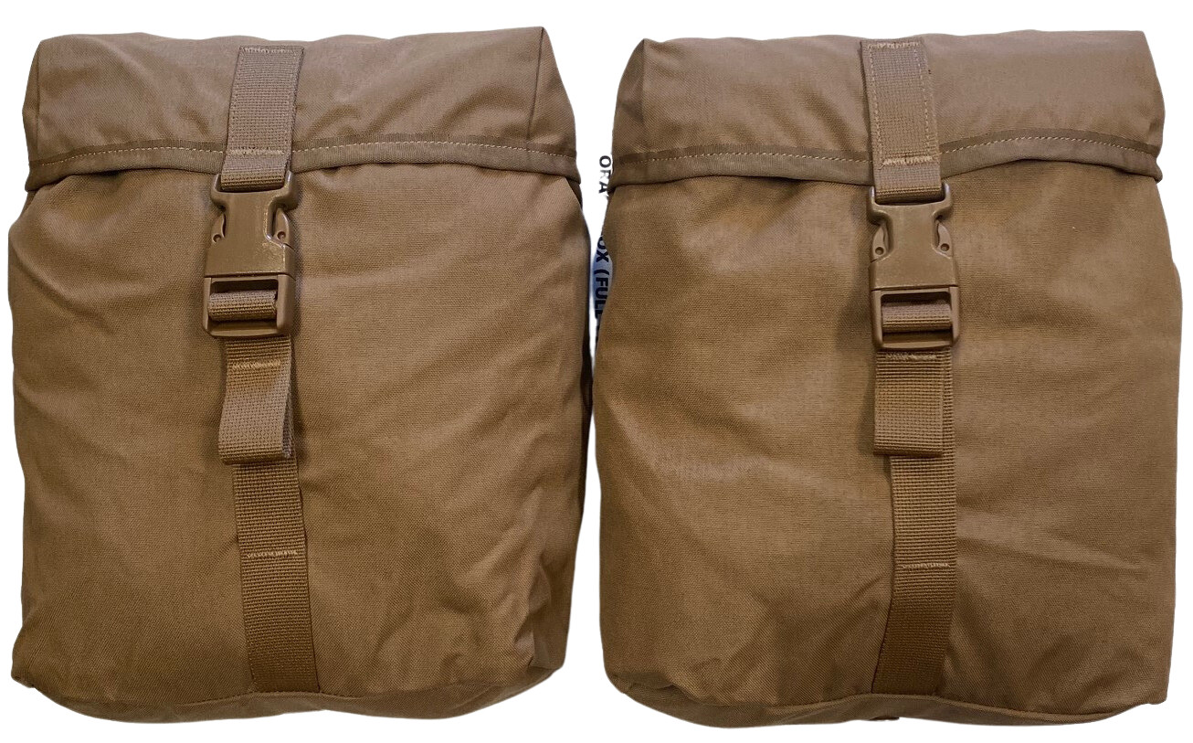 USMC FILBE Sustainment Pouch Coyote Brown "NEW" X 2