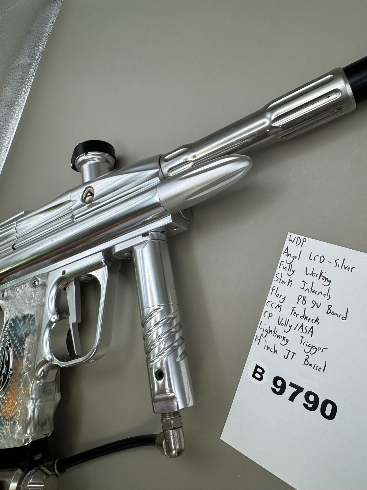 WDP Angel LCD - Silver - Paintball Marker Fully Working