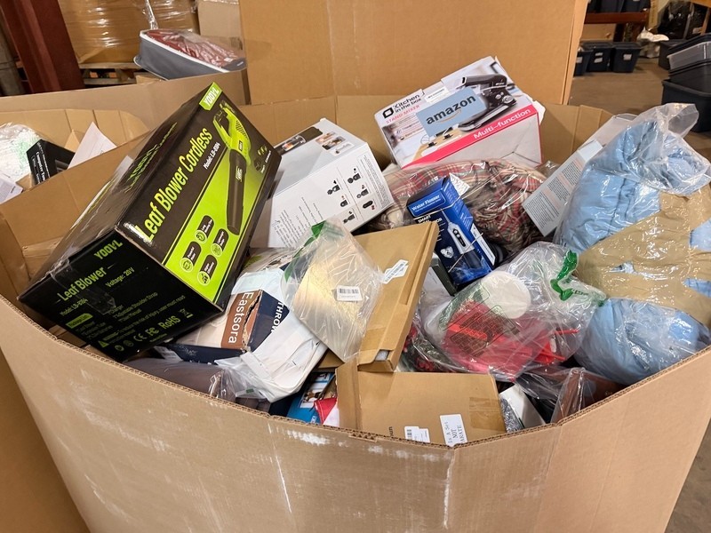 Retail Liquidation Bulk Box – Mixed Merchandise Lot