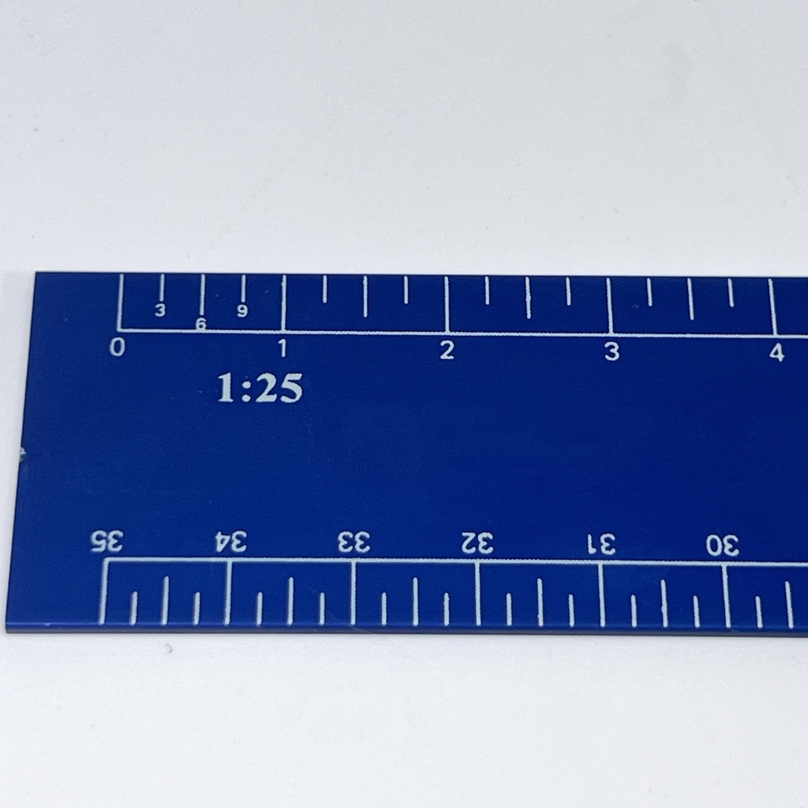 Excel Deluxe Modeling Reference Ruler - Hobby and Model Measuring Tool - #55779