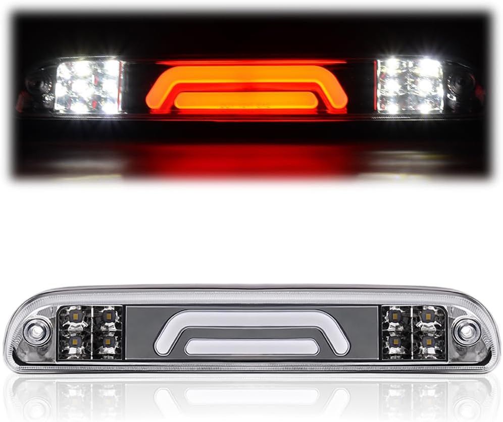LED 3rd Brake Cargo Tail Light Fit 99-16 Ford F250 F350 F450 F550 Clear Lens