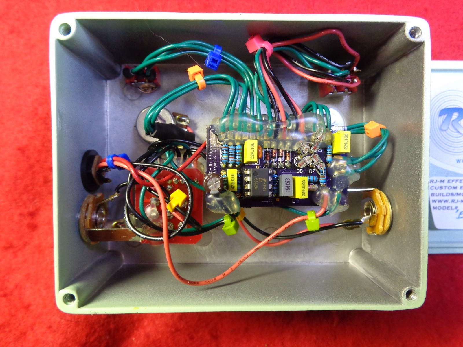 used RJ-M Overdrive E prototype #3 effect pedal