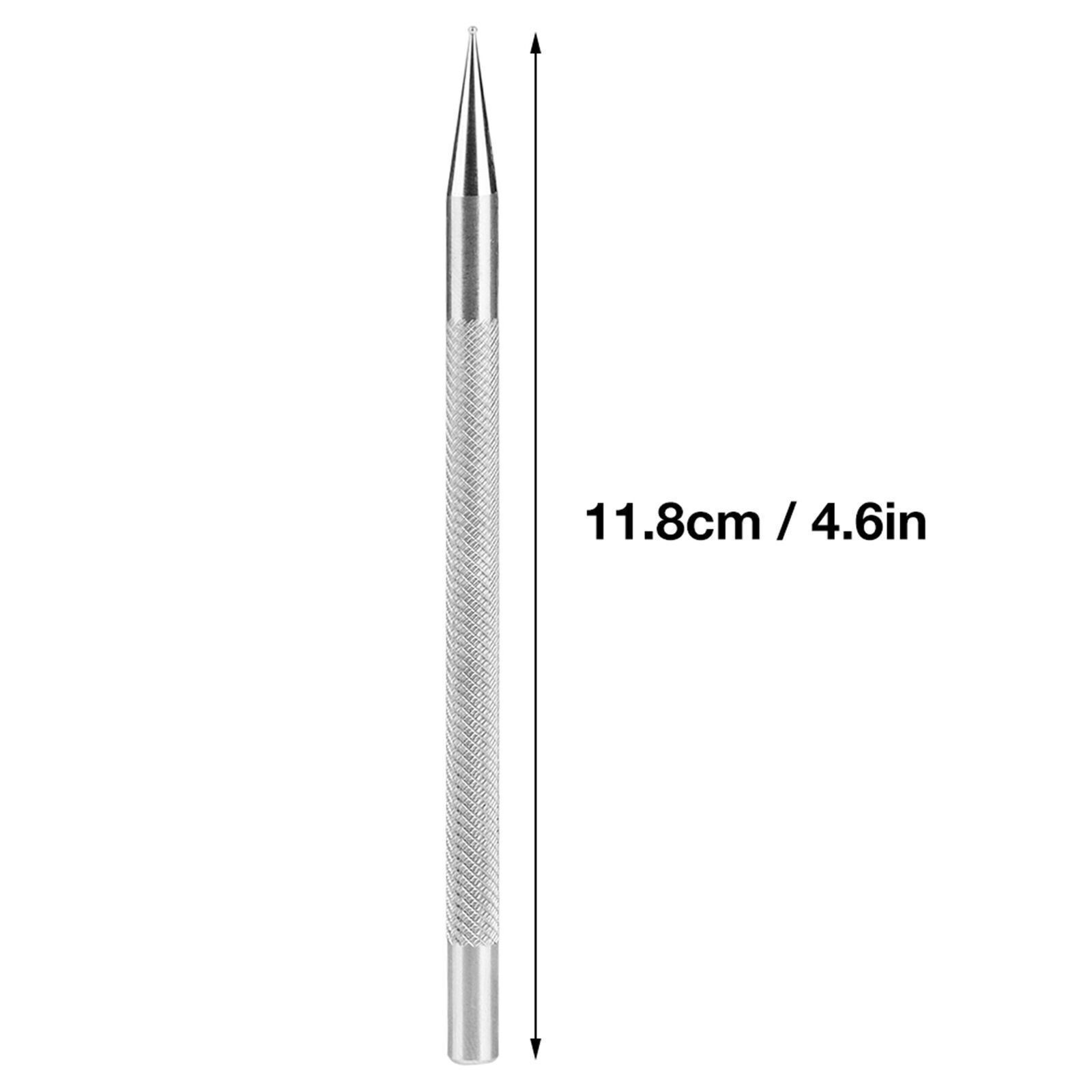 Handmade DIY Stainless Steel Leather Scriber Positioning Pen Marking Tool