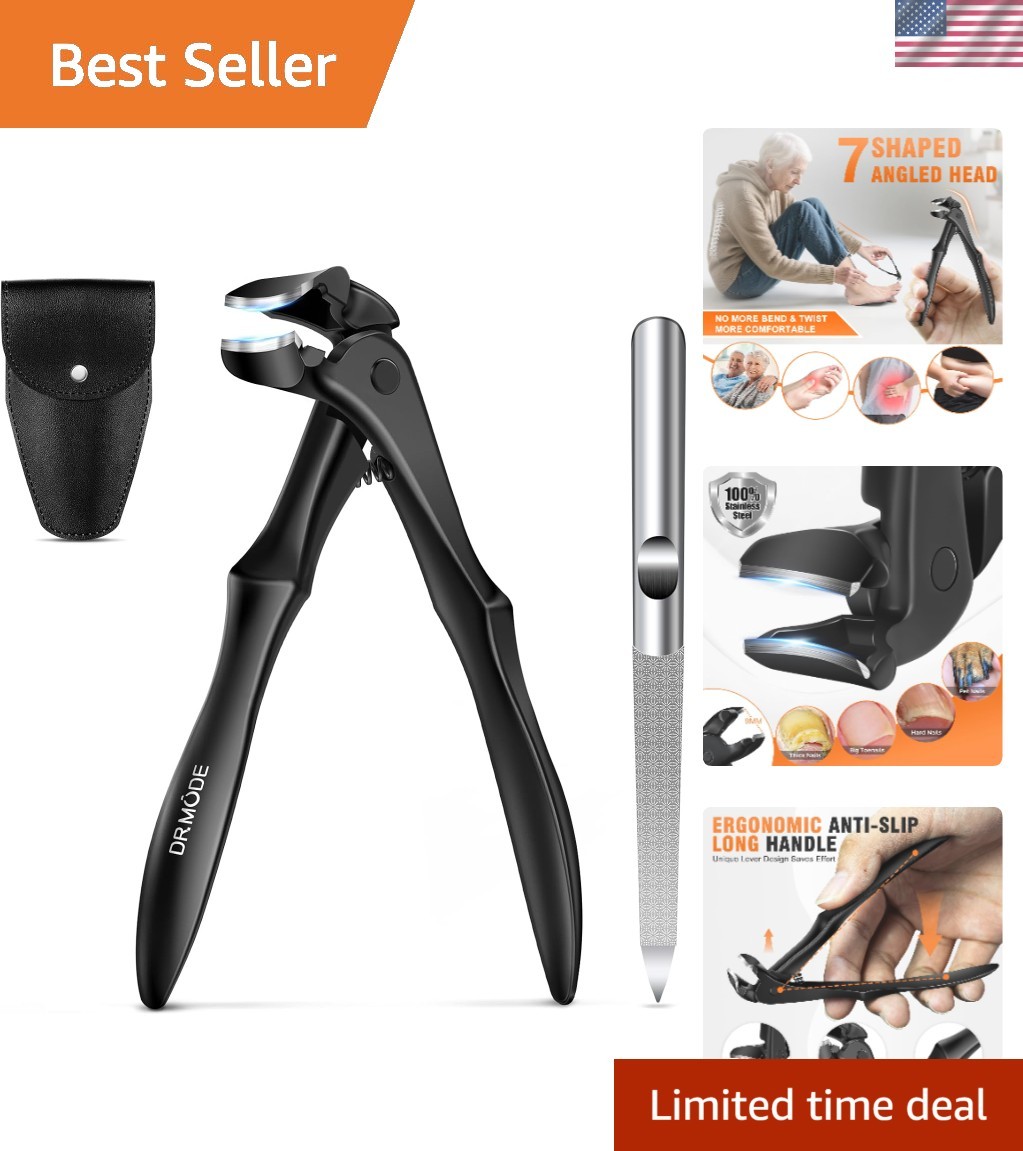 Toenail Clippers for Thick Toenails for Seniors Long Handled | Long  Ergonomi...