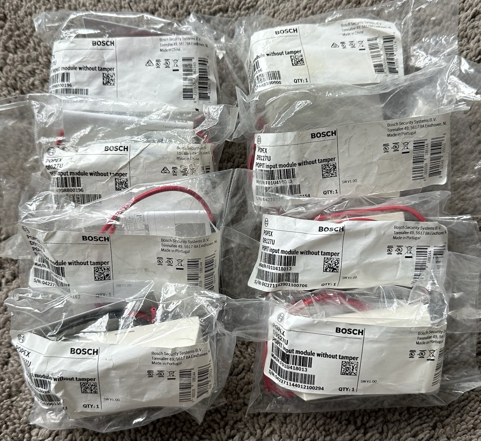 Bosch Popex Popit Input Module No Tamper D9127U