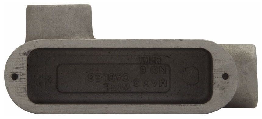 Crouse-Hinds LL59, Rigid Conduit Outlet Body, 1 1/2 Ll Mark 9 Cndt Body, 2 PC