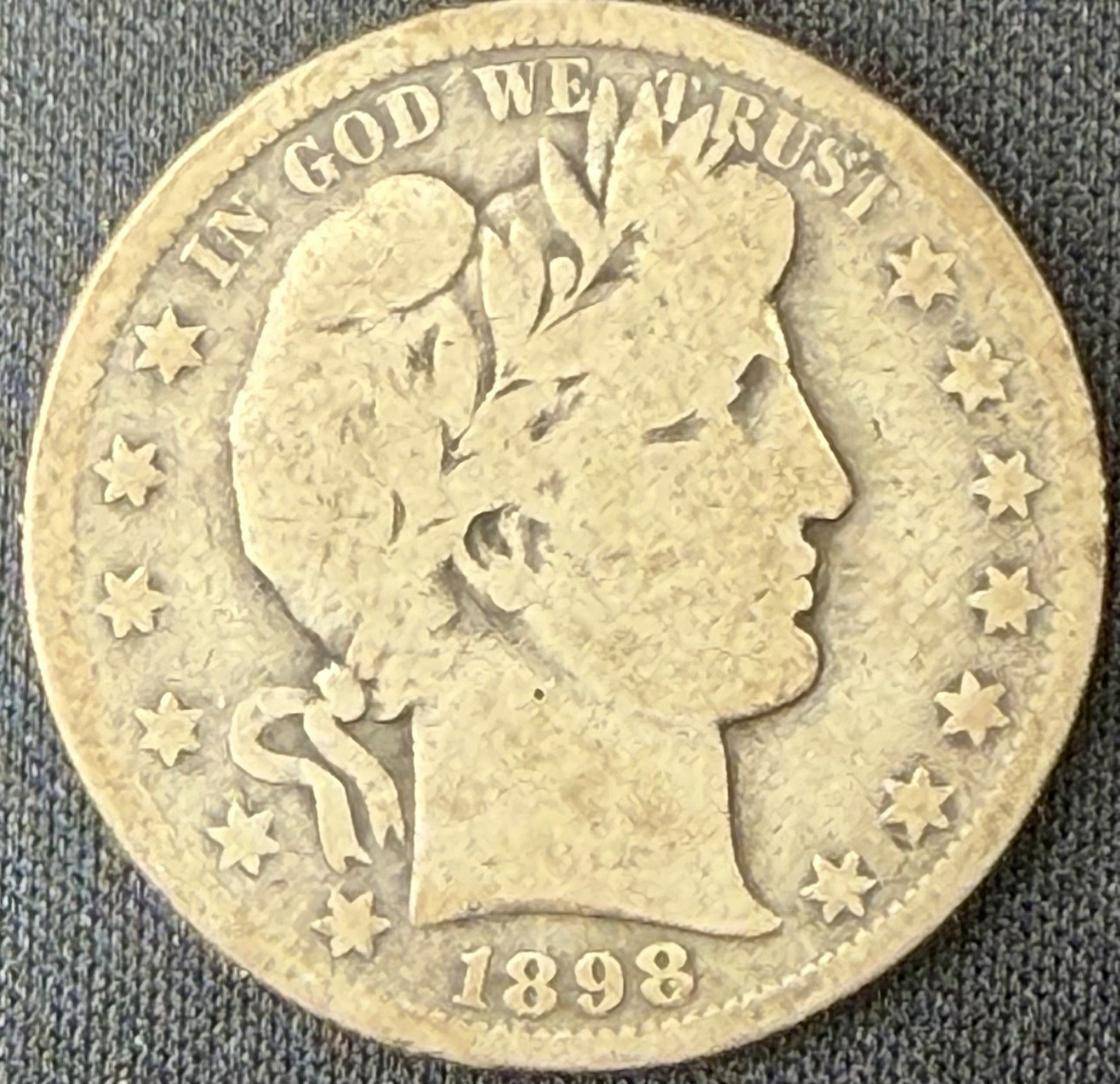 1893-O Barber Dime XF EF 90% Silver New Orleans Mint US Coin