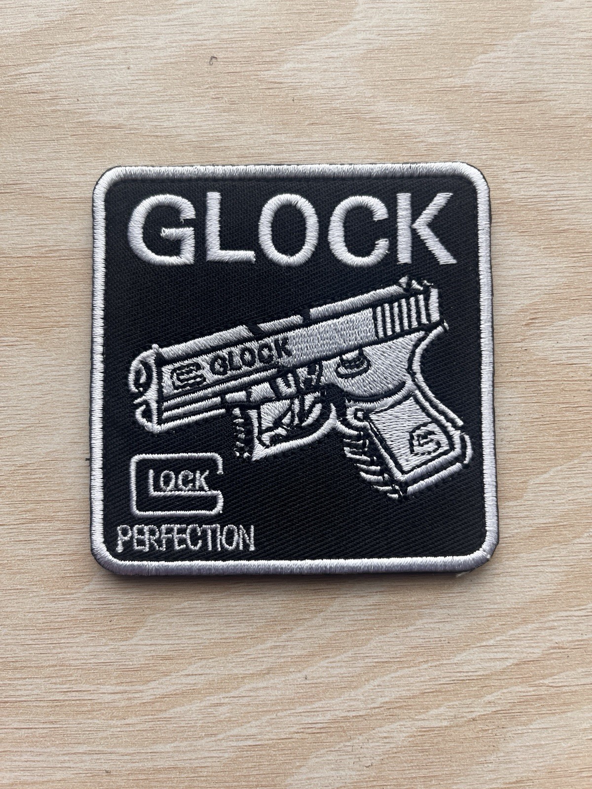 Glock Perfection Morale Patch Embroidered Hook And Loop 2A Tactical Patch