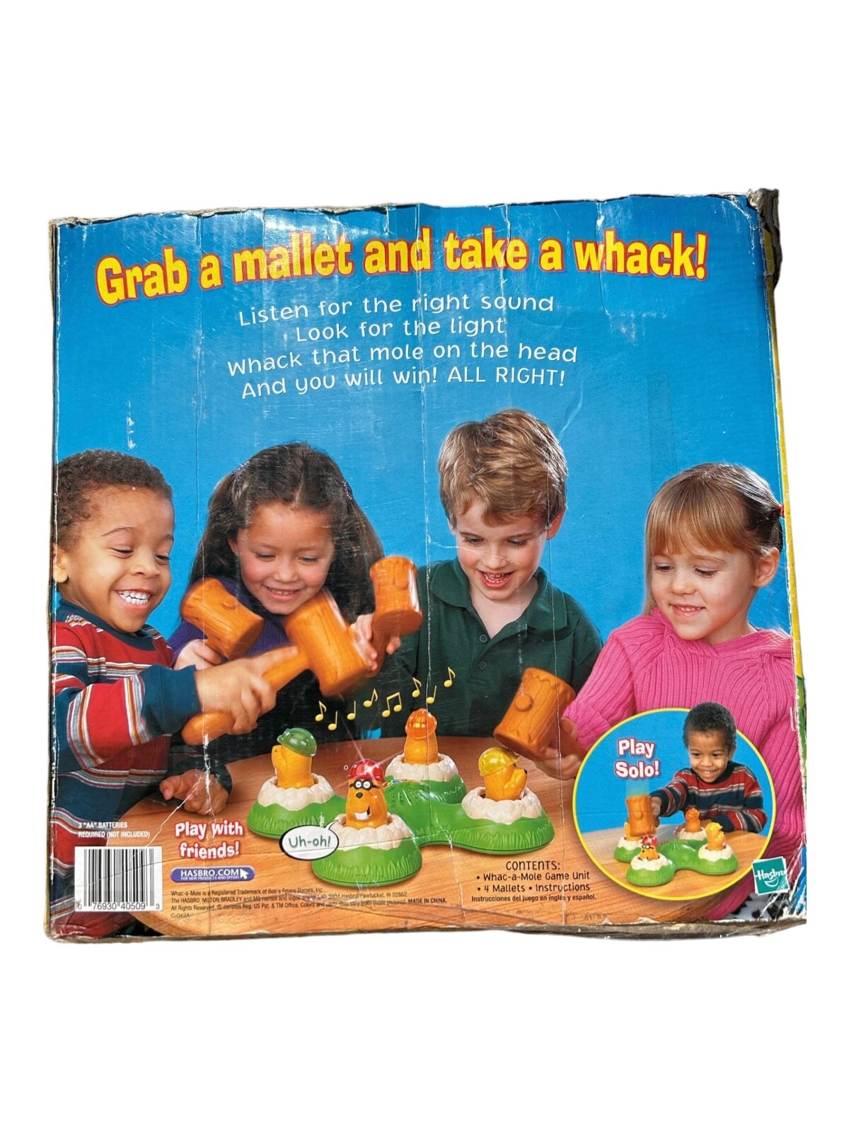 Whac-A-Mole Electronic Game REPLACEMENT PARTS ONLY