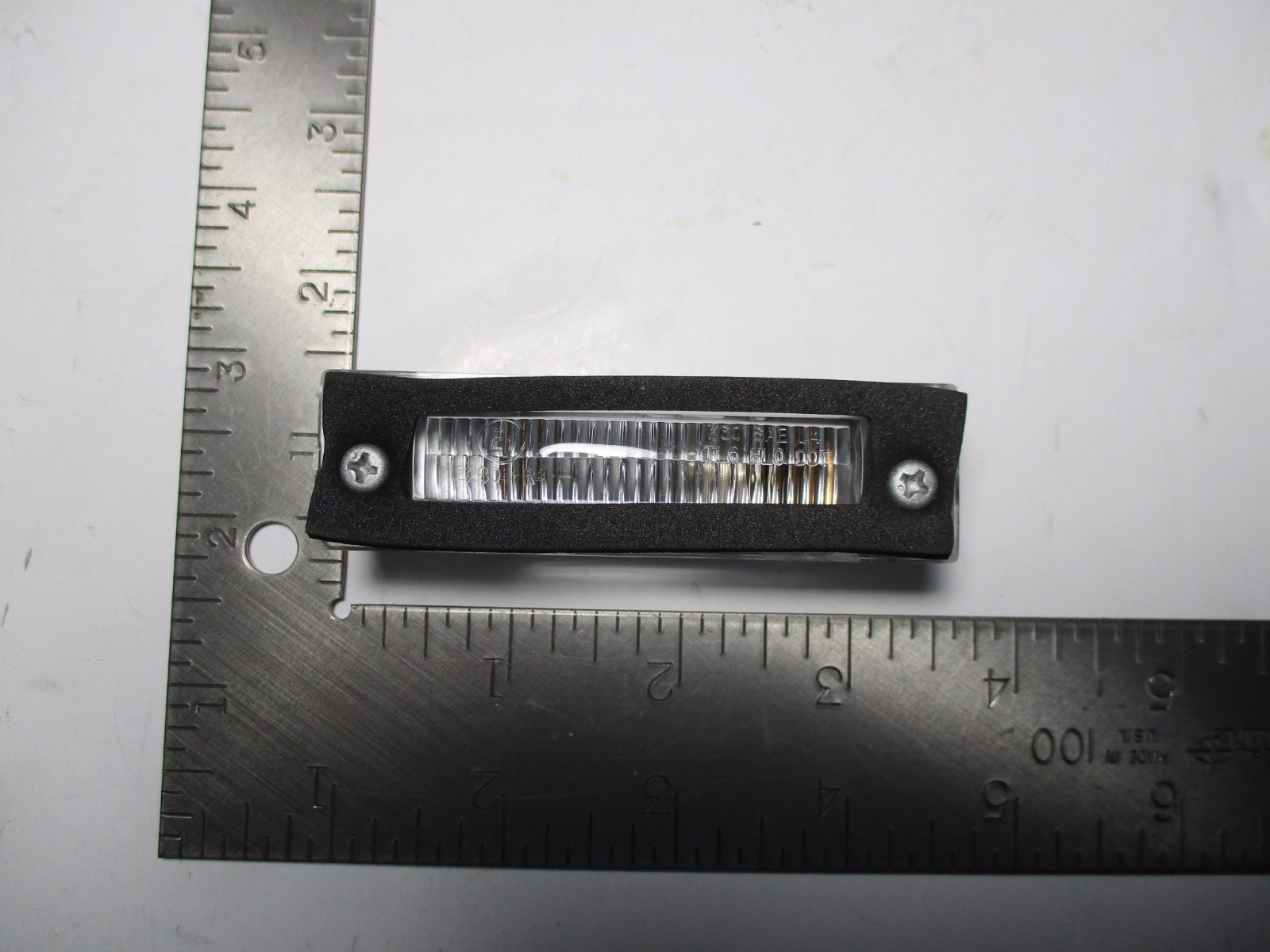 PORSCHE 924 944 944 TURBO 951 S2  REAR LICENSE TAG PLATE LIGHT BRAND NEW