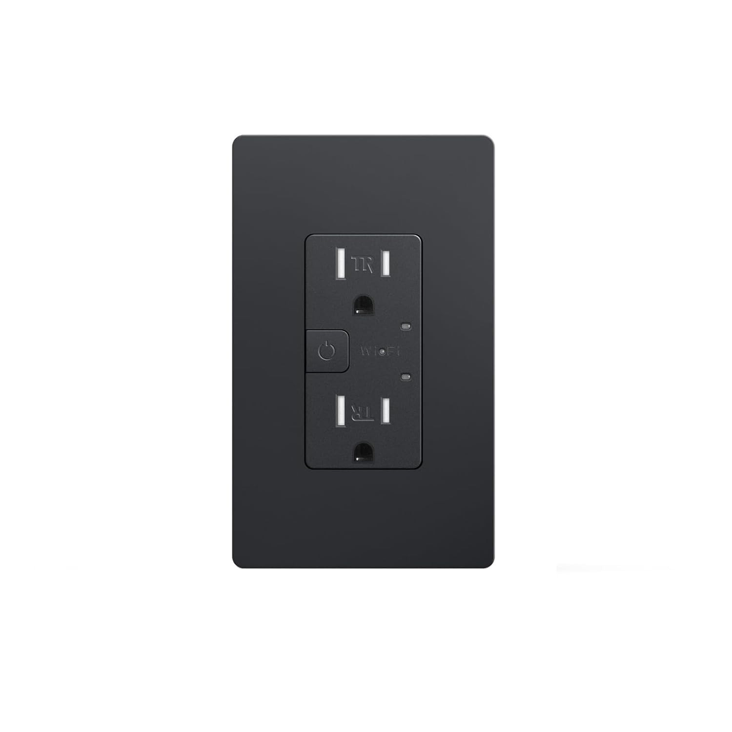 Smart Wall Outlet, TR Receptacle, 2.4 Ghz Wifi, Alexa&Google, ETL&FCC | No Hub R