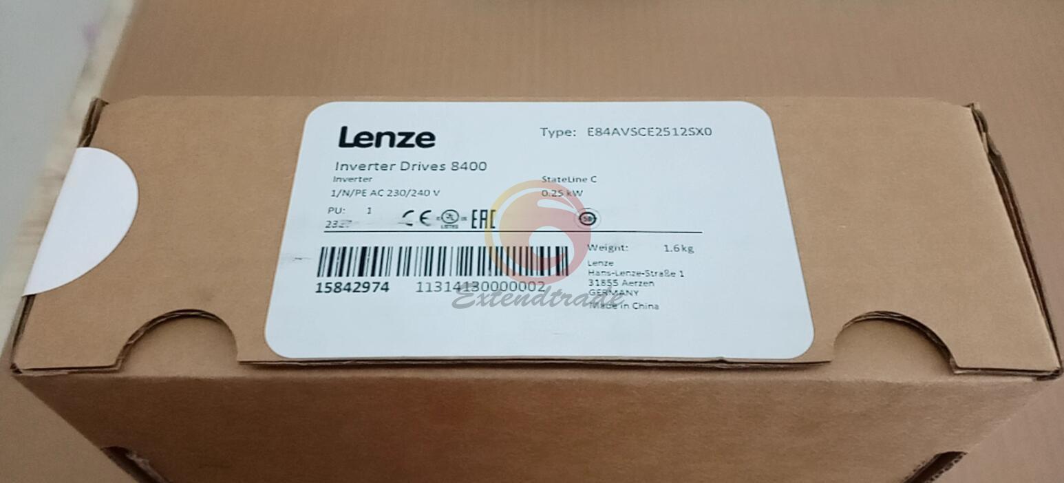 1PC New LENZE E84AVSCE2512SX0 FREQUENCY INVERTER