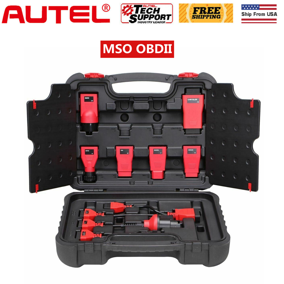 Autel MSOBD2KIT Non-OBDII Adapter Kit Compatible with MSULTRA/MS919/MX808//TS608