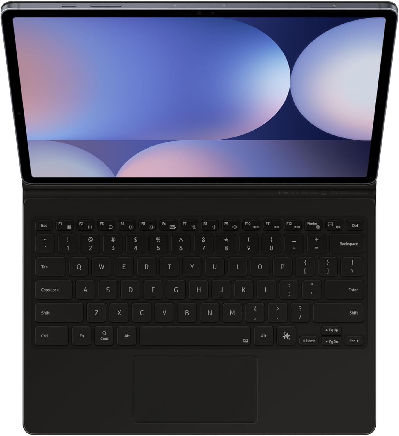 Samsung Galaxy Tab S10+/S9+/S9 FE+Book Cover Keyboard - Black
