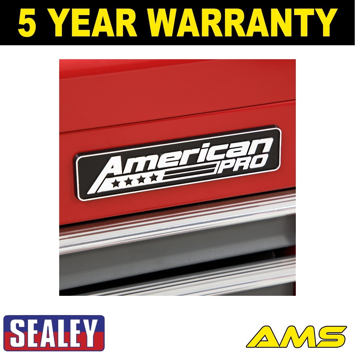 Sealey American PRO� Topchest 9 Drawer Red/Grey AP22509BB