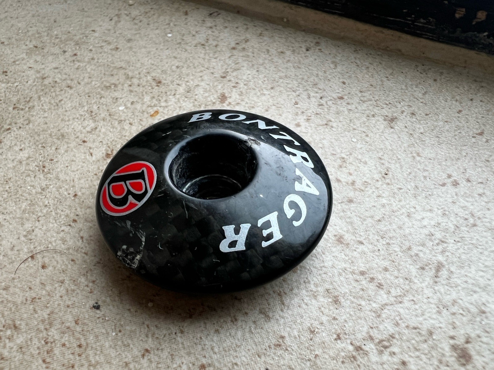 Bontrager 1 1/8 Threadless Top Cap Carbon Wrapped Aluminum