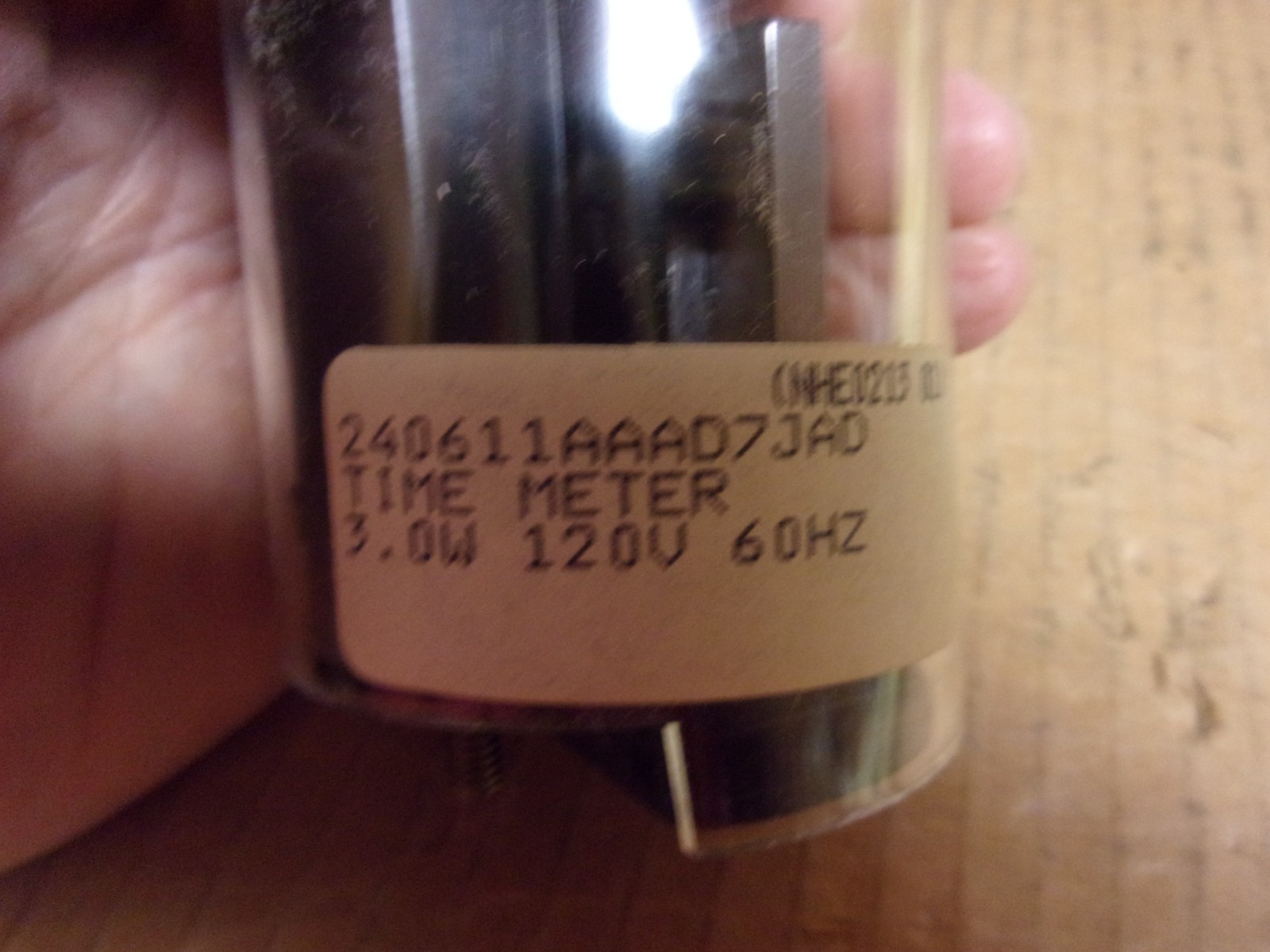GE Yokogawa Time Totalizing Meter , Hours , 240611AAAD7JAD