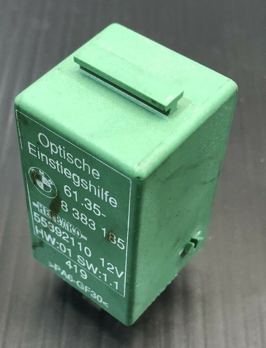 BMW E38 740iL 740i 750iL 730d 730iL X5 4.6is ILLUMINATED DOOR HANDLE RELAY D4