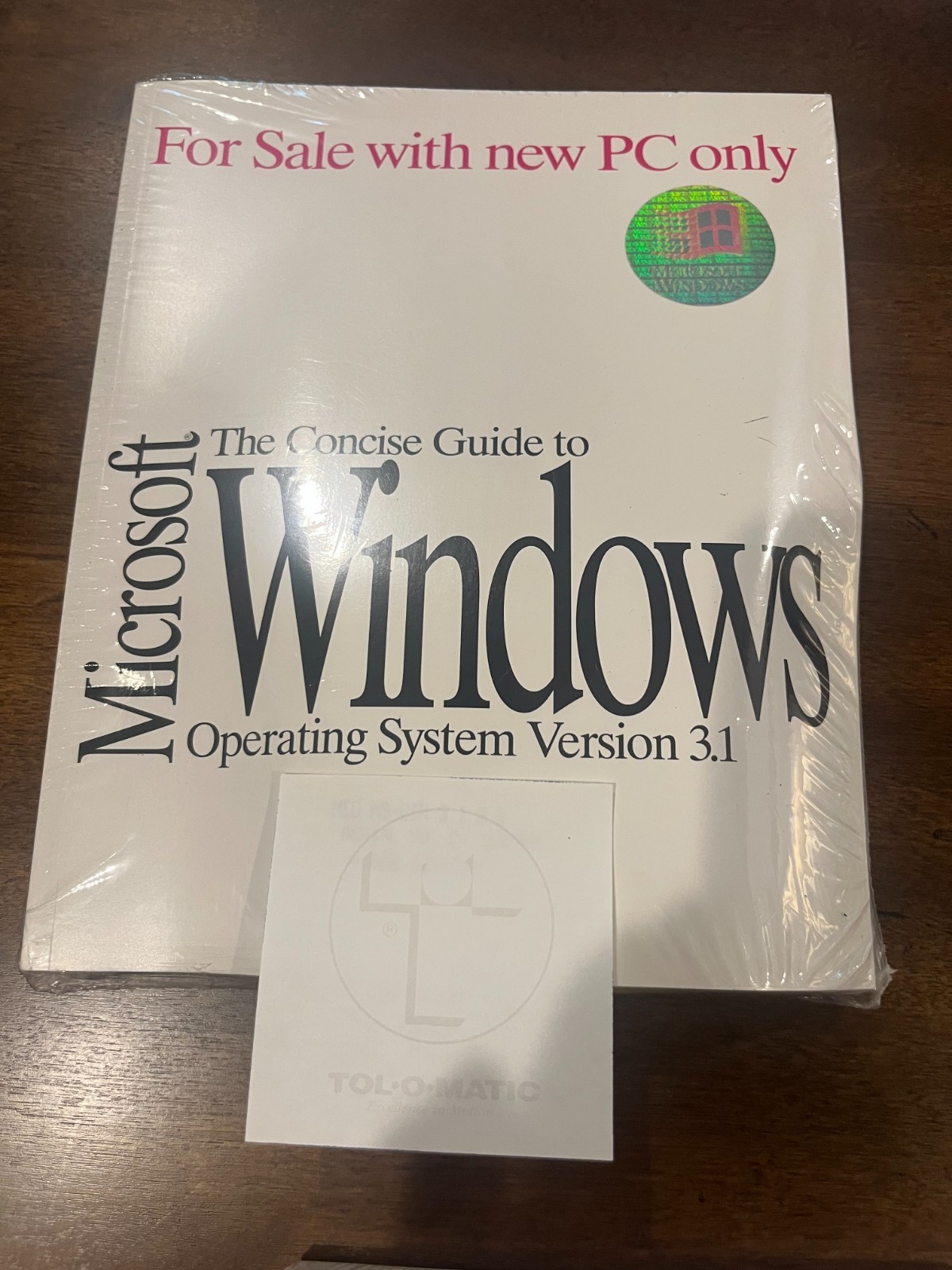 windows 3.1 software brand new sealed, floppy disc, with printed manual.