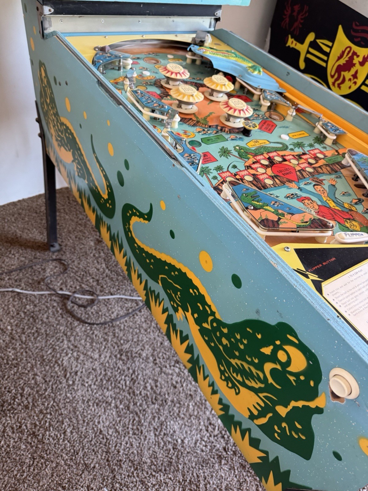 Bally's Nip-it Pinball Machine (1972)