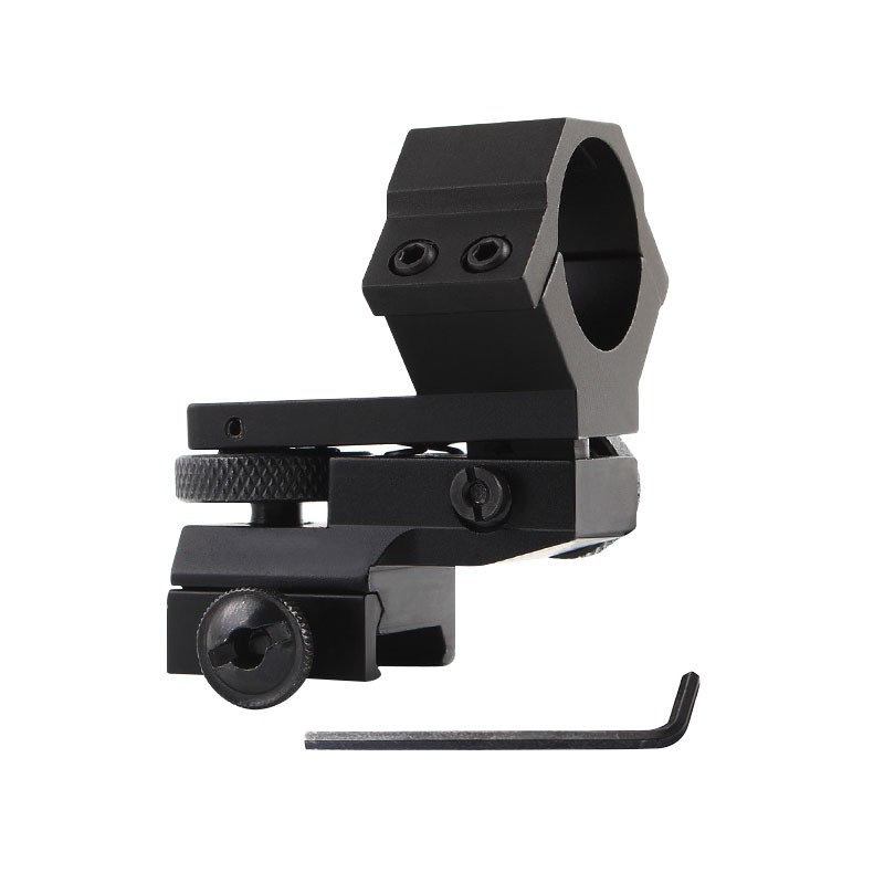 2X 1"25.4mm Ring Laser Sight Scope Mount Adjustable Elevation Windage 20mm Rail