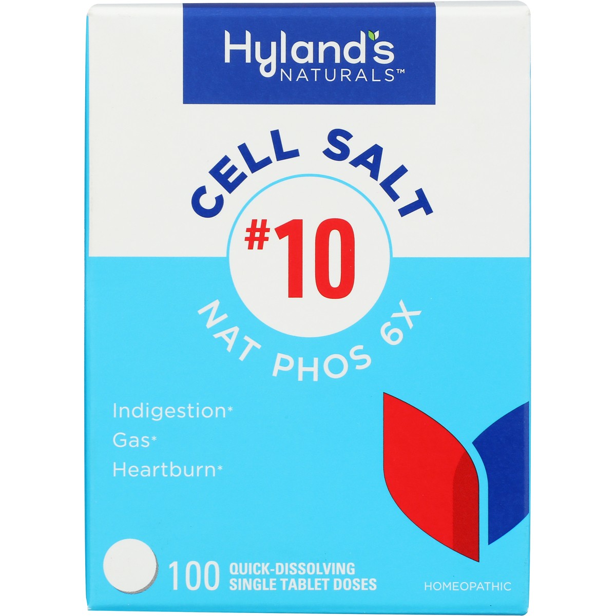 Hylands Cell Salt 10 Nat Phos 6X Tablets Homeopathic
