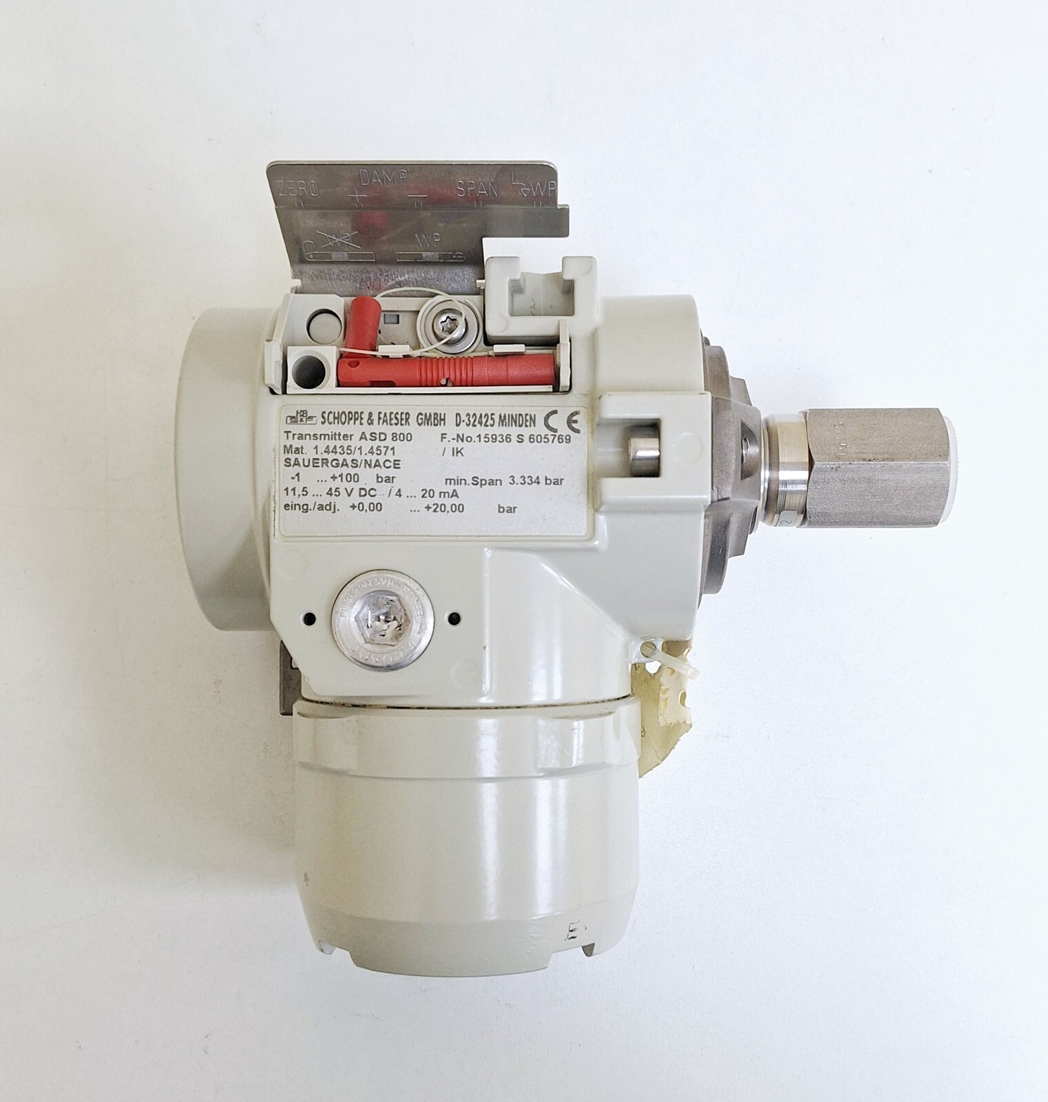 Schoppe & Faeser ASD 800 / 15936 S 605769 Transmitter