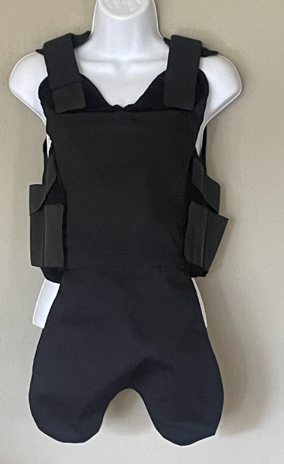 GCS Warrior Female Concealable Tactical Armor Carrier Black M Extra Strap Kit