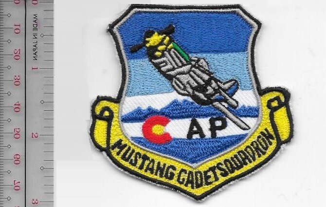 US Civil Air Patrol CAP Colorado Mustang Cadet Squadron US Air Force NO TARIFF
