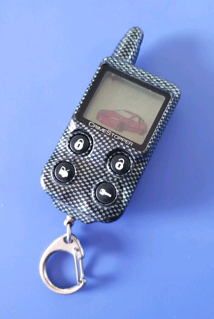 BAD SCREEN NOS Crimestopper M65NVTR5B Replacement 4-Button 2-Way Remote