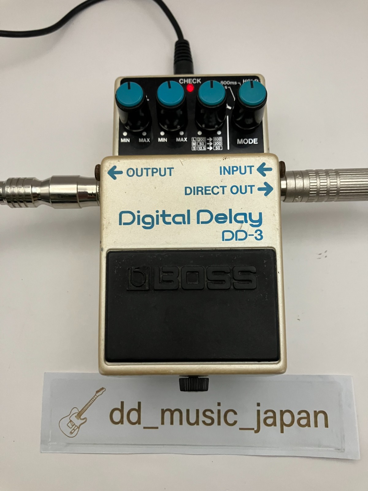 BOSS DD-3 Digital Delay Guitar Effector Pedal Tested Working Used