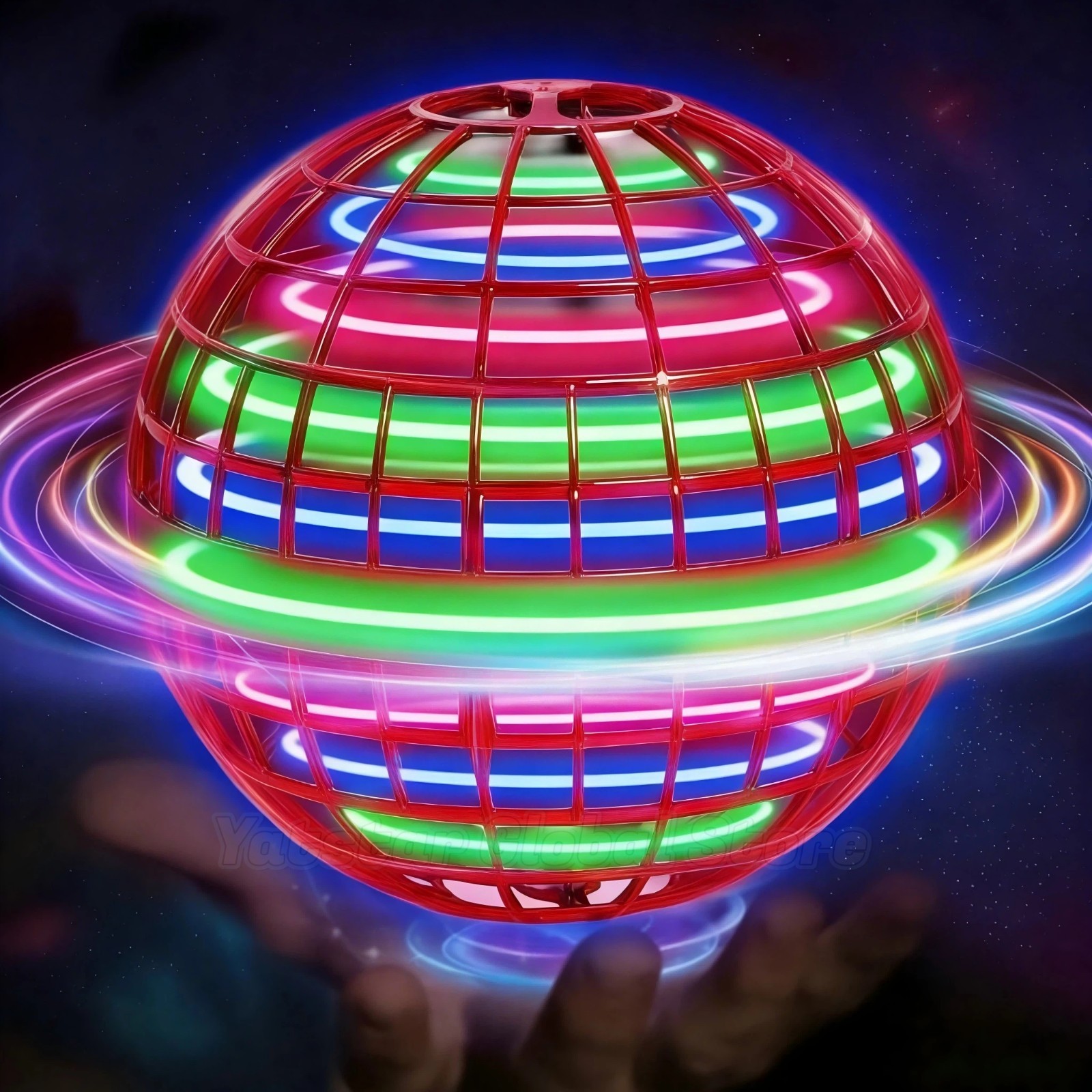 Flying Spinner Ball Flying Orb Ball Toy Hand Boomerang Hover Ball Toy Gifts