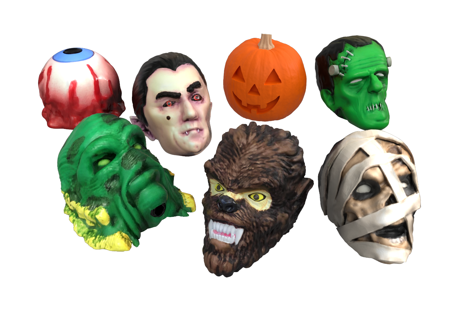 Xentric Guitars - HALLOWEEN Series Resin Shaped Knobs