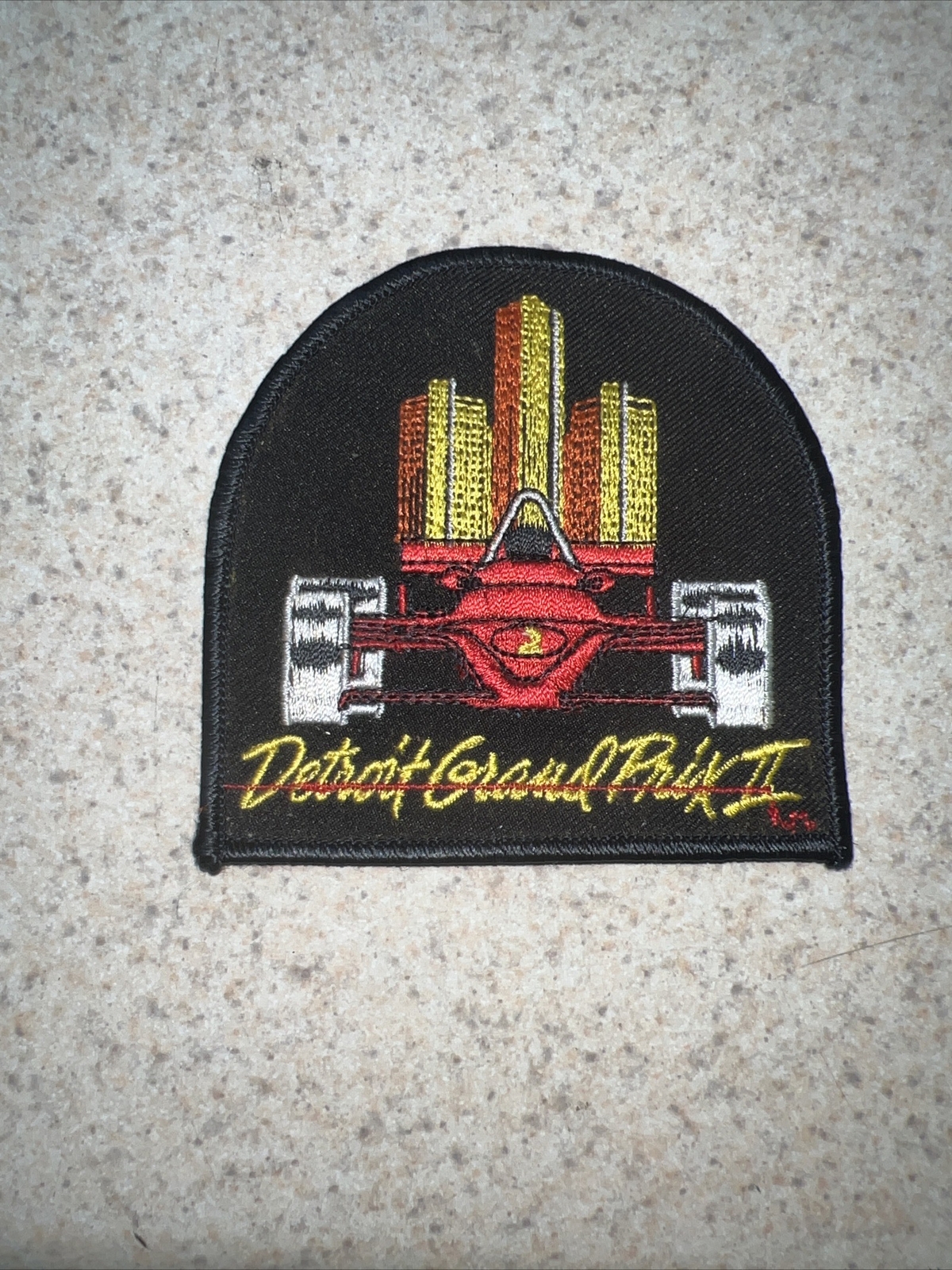 Vintage Detroit Grand Prix 2 Patch NOS