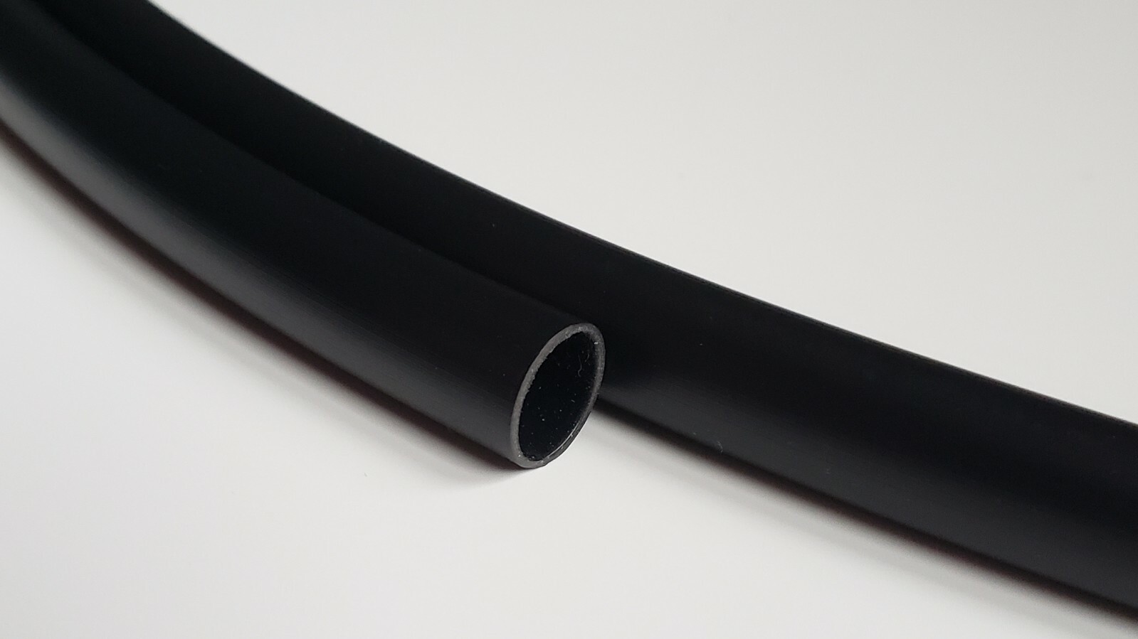3/8" Black PVC Wire Cover, Loom, Harness, Sleeve, Tubing, Motorcycle, Automotive