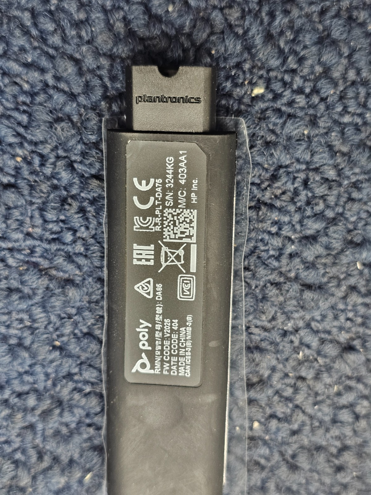 Poly Plantronics DA85 USB to QD Adapter 786C7AA