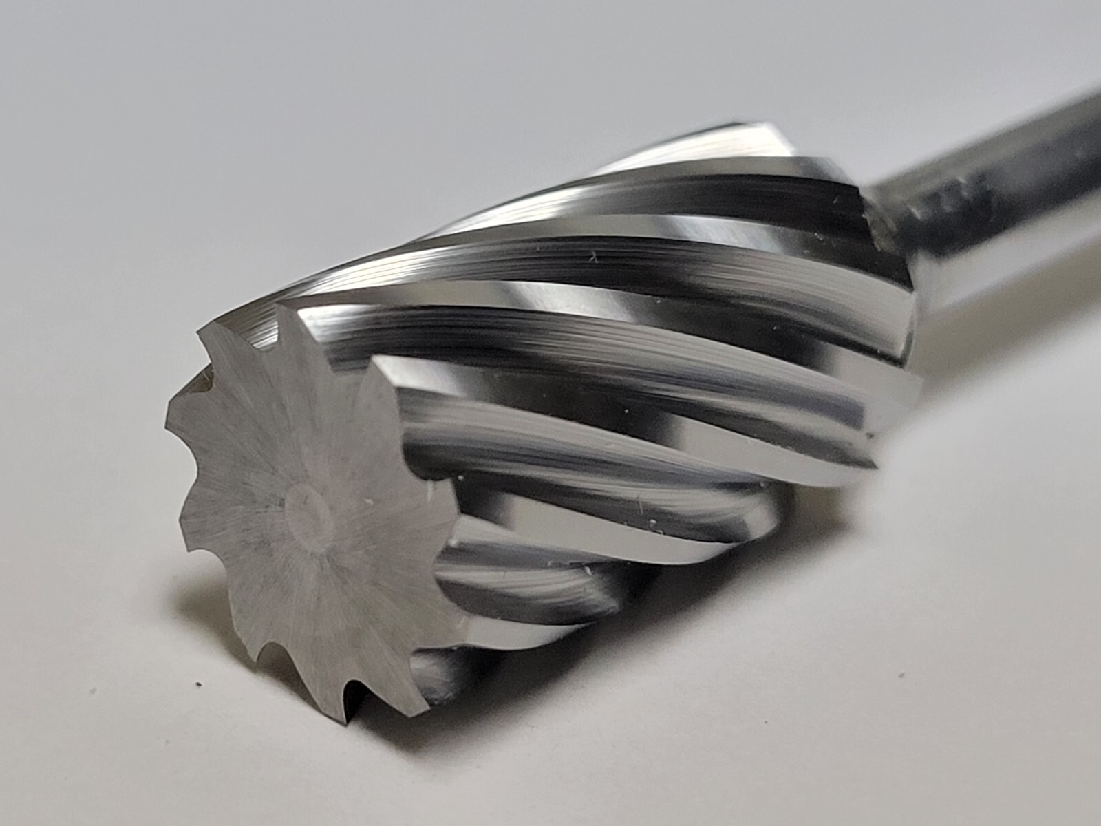 SA-6 NF Aluminum Cut Cylindrical Carbide Burr Bur Tool Die Grinder Bit 1/4" NEW!