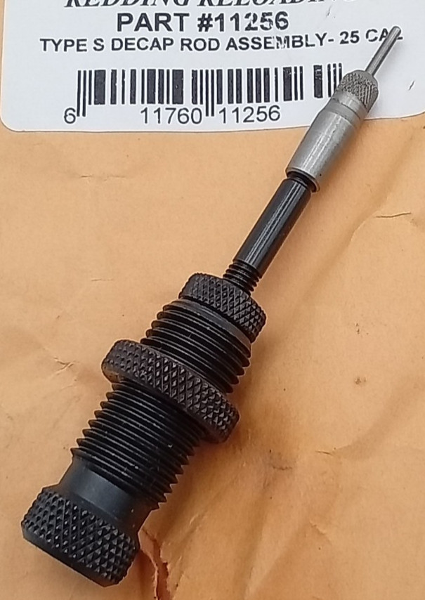 Redding Reloading #11256 Type S Decap Rod Ass. 25cal