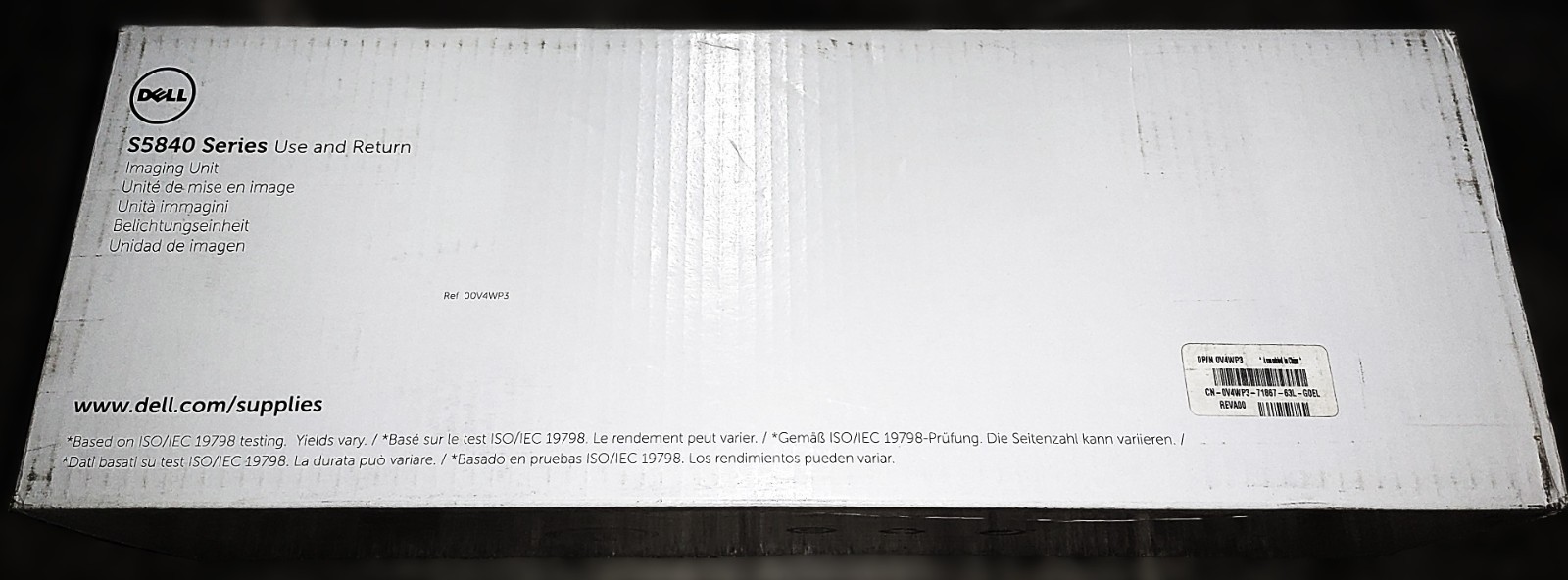 Genuine Dell V4WP3 Imaging Unit S5840 Series BNIB