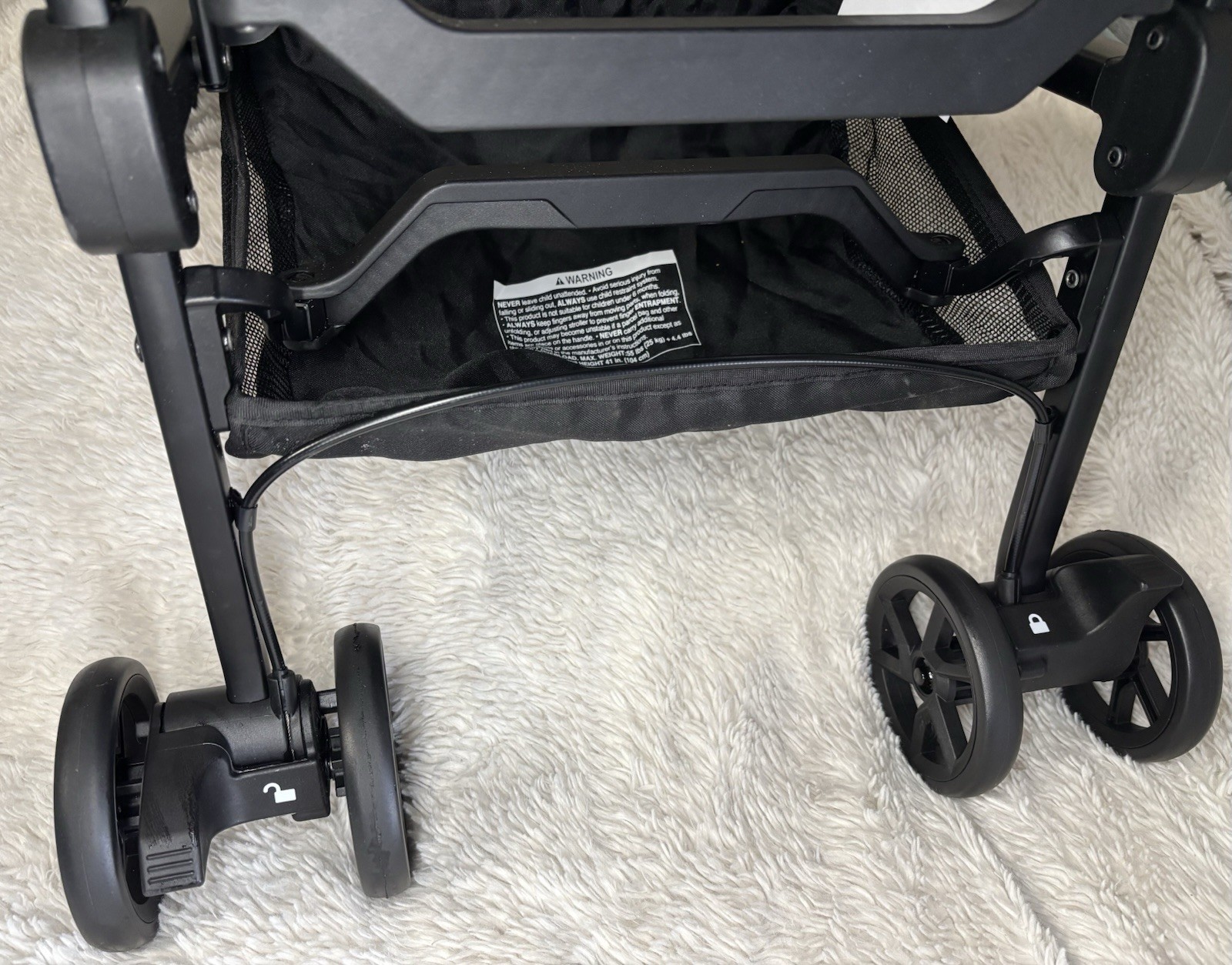 Munchkin Sparrow Compact Travel Stroller Lightweight Used Open Box